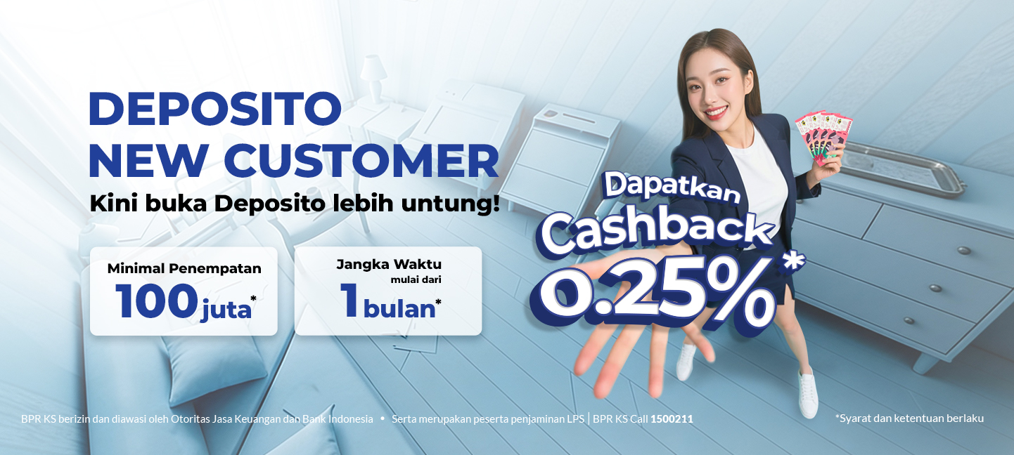 Cashback Deposito New Customer